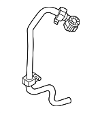95C616091E - Suspension: Air Suspension Compressor Line for Audi Image