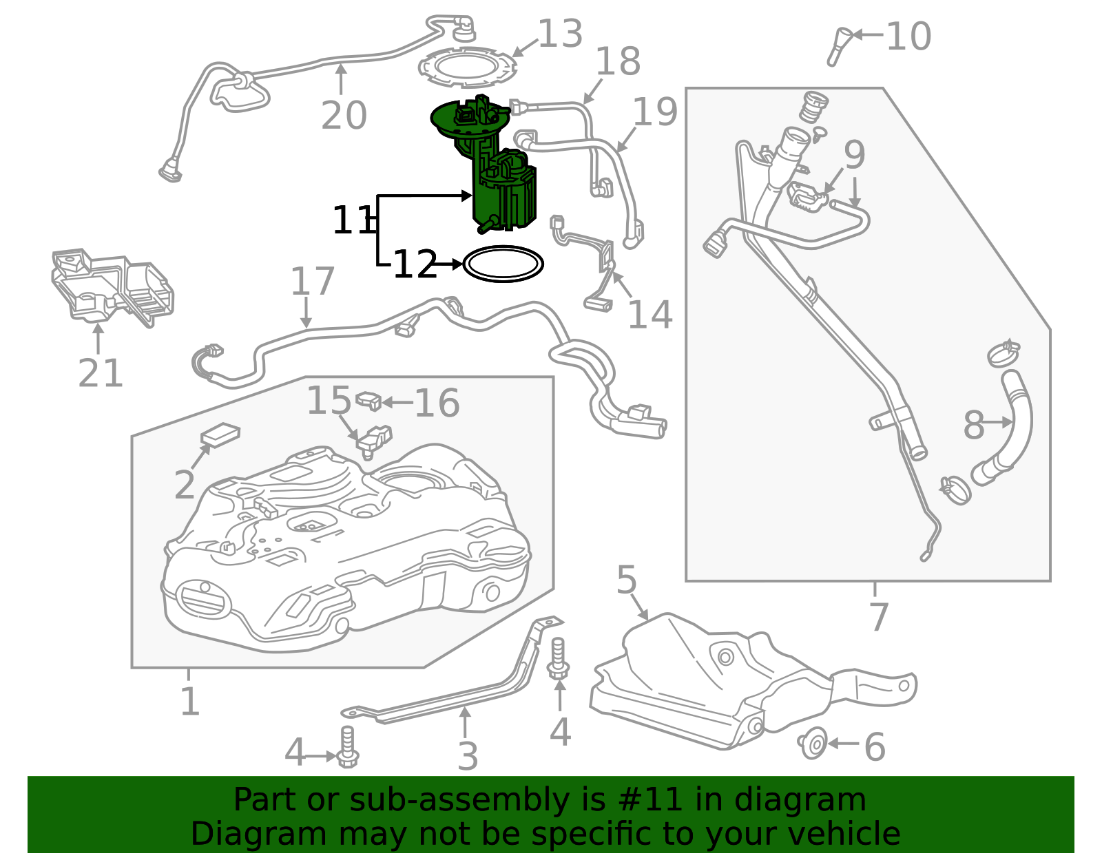 84693359 - 2019-2023 GM - Fuel Pump Module Kit | Partners Chevy