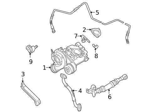 Turbocharger, Supercharger & Ram Air for 2004 Audi A4 Quattro #0