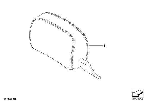 Head Rests Front for 2005 BMW 645Ci #0