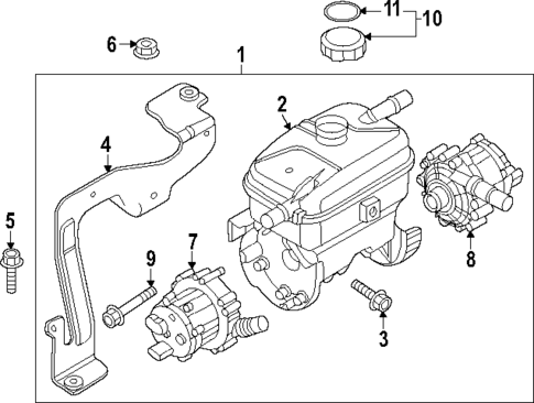 Water Pump for 2023 Kia Niro EV #0