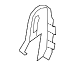 C243882E434 - : 2008-2010 Mazda 5 - Hinge Cover for Mazda: 5 Image