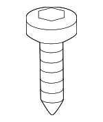 7147240308 - Body: Lower Trim Screw for BMW: 230i, 230i xDrive, 530i, 530i xDrive, 535i GT, 535i GT xDrive, 540i xDrive, 550e xDrive, 550i GT, 550i GT xDrive, 840i Gran Coupe, 840i xDrive Gran Coupe, i4, iX, M2, M240i, M240i xDrive, M5, M8 Gran Coupe, M850i xDrive Gran Coupe, X6, XM Image