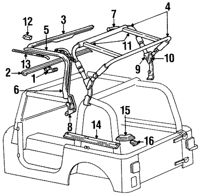 4761666 - Body: Latch for Mopar Image