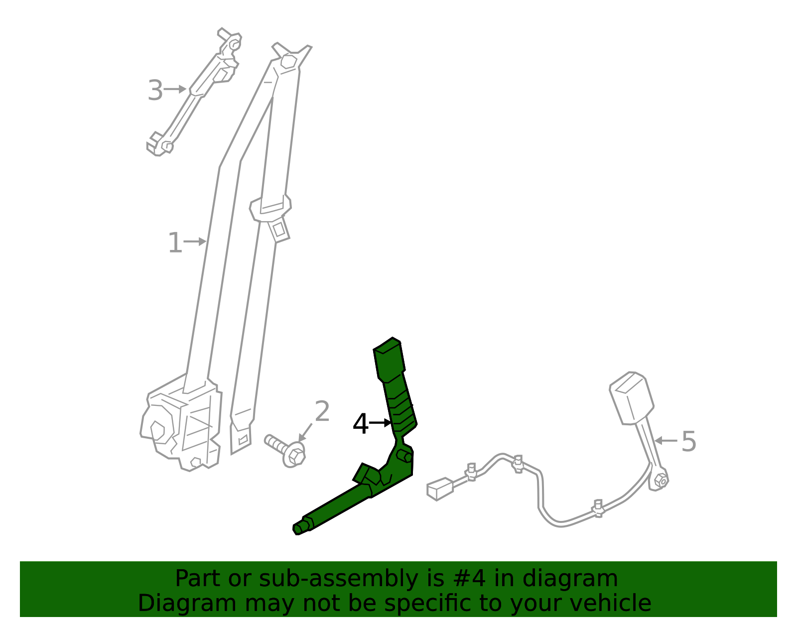 2016-2020 Kia Optima Pre-Tensioner 88841-D5500WK | OEM Parts Online