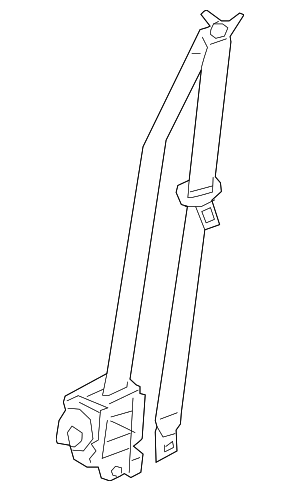 88810A8500WK - : Lap &amp; Shoulder Belt for Kia: Optima Image