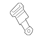 86843EZ29B - Electrical: Outer Buckle for Nissan: TITAN, TITAN XD Image