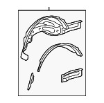 2306100626 - Body: Outer Wheelhouse for Mercedes-Benz Image