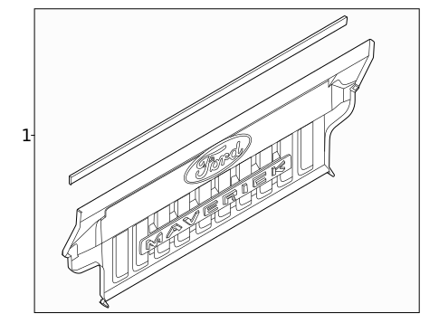 Exterior Trim - Rear Body for 2023 Ford Maverick #0