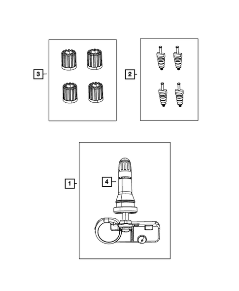 Tire Monitoring System for 2016 Dodge Dart #0