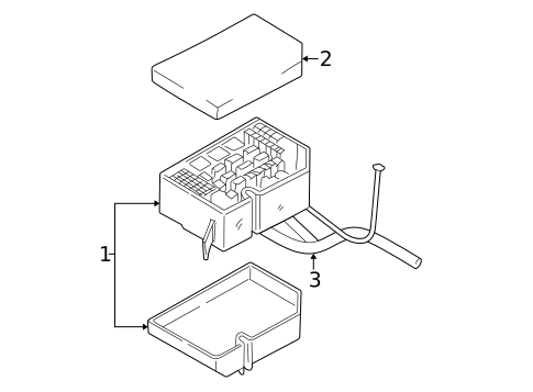 Electrical Components for 2003 Hyundai Elantra #0