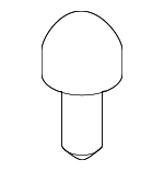 864343C000 - Body: Hinge Clip for Kia: Optima Image