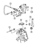 4593147 - : Clutch Pedal Adjuster Spacer for Mopar Image