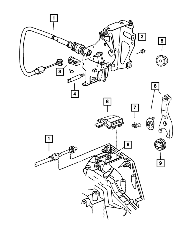 6500197 - Clutch: Nut for Mopar Image image