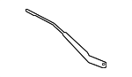 83B955407A19P - Body: Wiper Arm for Audi Image