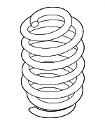 LC5Z5560B - : Spring for Lincoln: Aviator Image