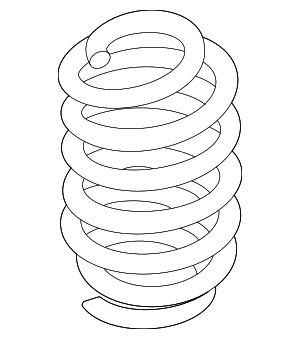 LC5Z5560B - : Spring for Lincoln: Aviator Image