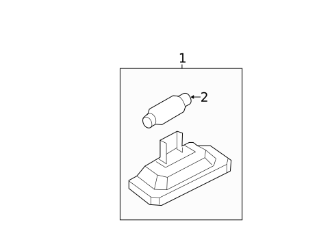 License Lamps for 2014 Audi RS7 #0