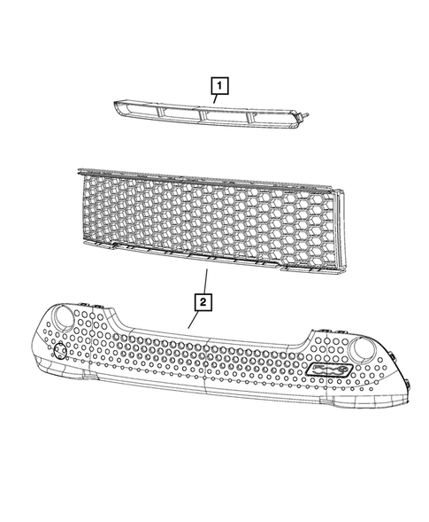 Grilles for 2013 Fiat 500 #0