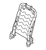 883101W010 - : Seat Back Frame for Kia: Rio Image
