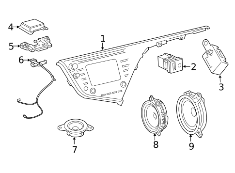 Navigation System for 2018 Toyota Camry #3