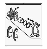 58130AR000 - : Caliper Assembly for Hyundai Image