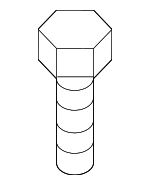 1123308256K - Cooling System: Housing Bolt for Hyundai Image