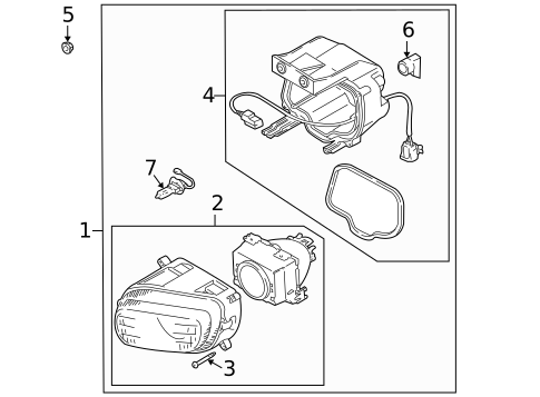 Fog Lamps for 1995 Mazda Millenia #0