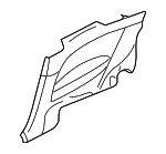 76901JL32A - : Lower Quarter Trim for INFINITI: G37 Image