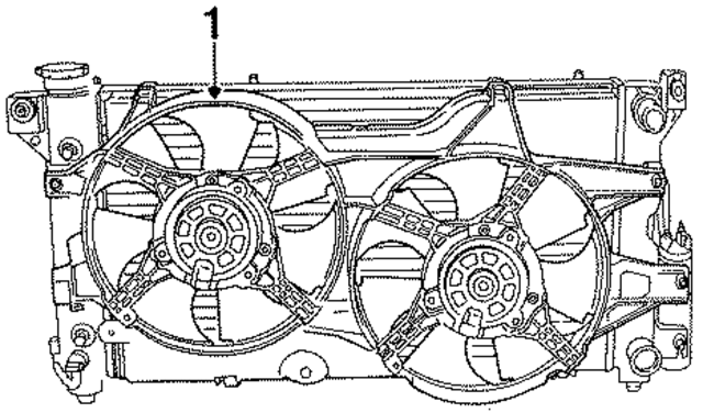 4682624AC - Cooling System: Fan Assembly for Mopar Image