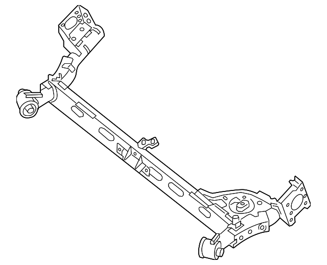 Official Nissan USA 55501-5UD2B - Axle Beam 2016-2019 Nissan