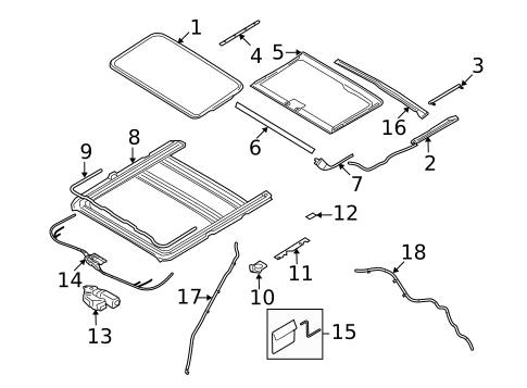 Sunroof for 2010 Hyundai Veracruz #0