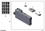66129268486 - Bodywork: Radio Remote Control Pca for BMW Image