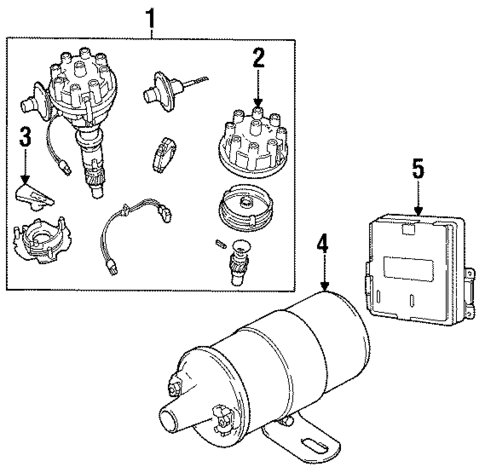 Ignition System for 1995 Land Rover Discovery #0