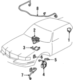 3545142 - Brakes: Modulator Valve for Buick: Riviera | Cadillac: Allante, DeVille, Eldorado, Seville Image