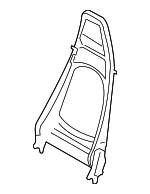 99752132902 - Body: Seat Back Frame for Porsche: 911, Boxster, Cayman Image