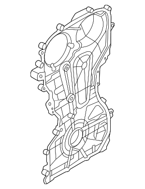 213502GGA1 - : Front Cover for Hyundai Image