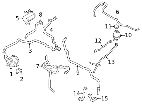 Water Pump for 2024 BMW 330i #3