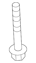 90119A0259 - Suspension: Control Arm Bolt for Lexus: ES300h, ES350, RX350, RX350L, RX450h, RX450hL Image