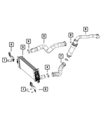 6511097AA - Cooling: Clamp for Ram: 1500, 1500 Classic Image