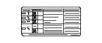 99075EA36A - Body: Info Label for Nissan: Frontier, Pathfinder, Xterra Image