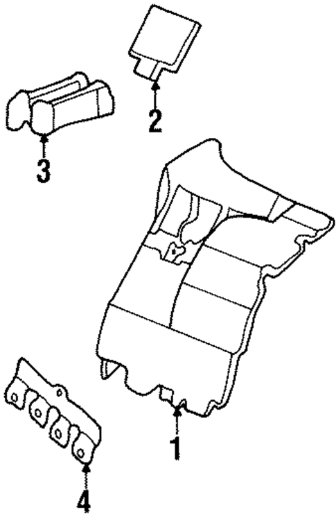 Fuse & Relay for 1996 Cadillac Eldorado #0