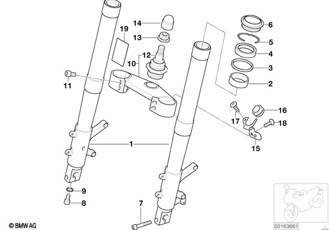31422333100 - : Lock Ring                 for BMW-Motorrad Image