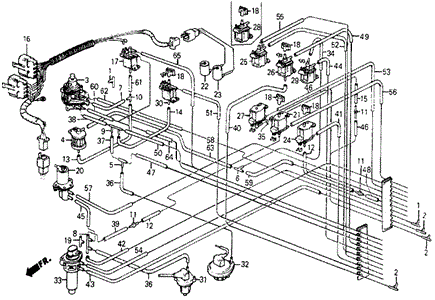 No. 1 Control Box (3) for 1986 Honda Civic #0