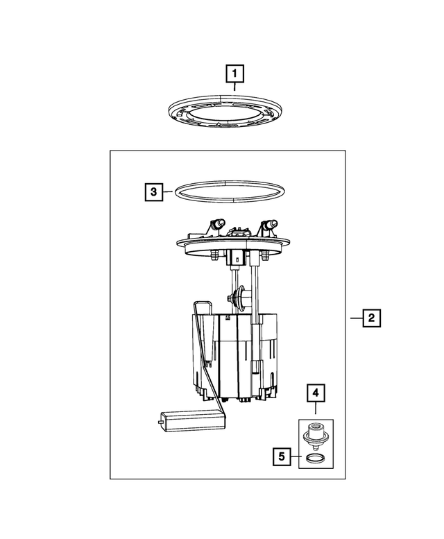 5142345AA - Fuel: Fuel Pressure Regulator Kit for Mopar Image