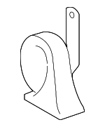 86510AA010 - Electrical: High Note Horn for Toyota: Avalon, Camry, Solara, Venza Image