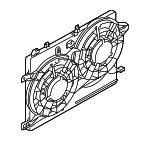 12763570 - Cooling System: Shroud for Saab: 9-5 Image