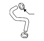 2010-2018 Porsche - Engine Coolant Hose