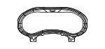 68507770AA - Body: Cluster Assembly Shield for Dodge: Durango Image