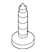 N90698606 - Body: Headliner Screw for Volkswagen: Arteon, Atlas, Atlas Cross Sport, Beetle, CC, Eos, Golf, Golf Alltrack, Golf R, Golf SportWagen, GTI, ID. Buzz, ID.4, Jetta, Passat, R32, Rabbit, Taos, Tiguan, Tiguan Limited, Touareg Image